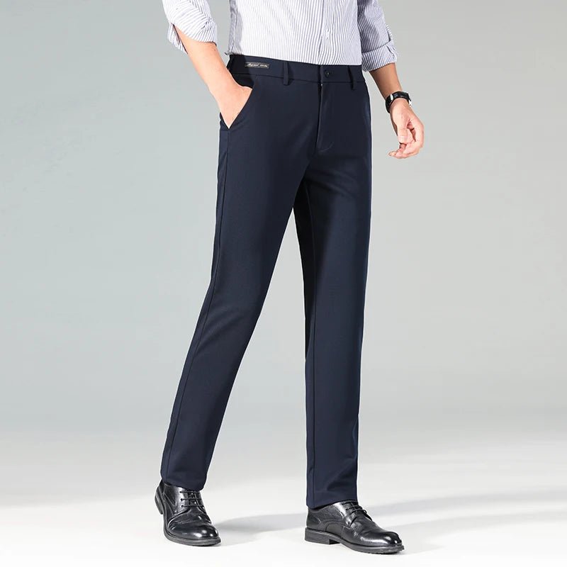 Pantalón ejecutivo relaxed fit