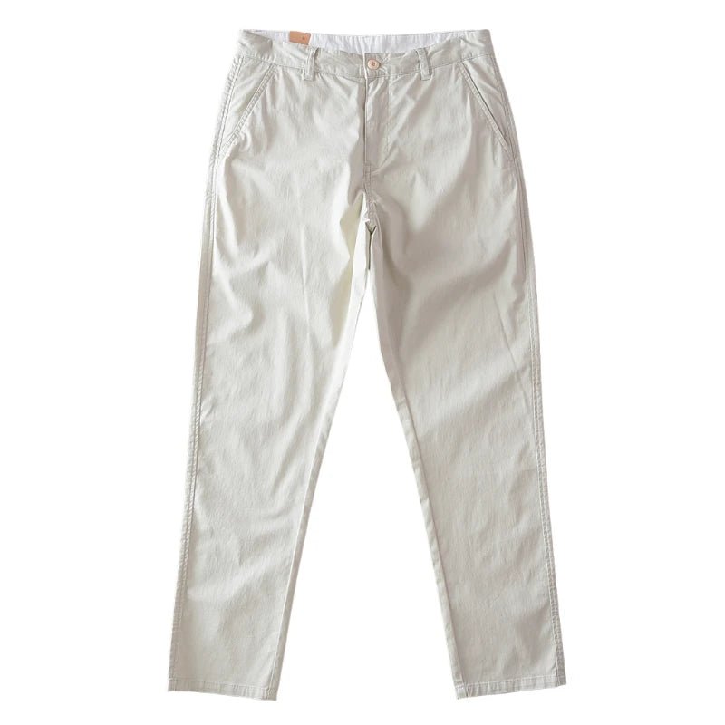 Ejecutivo straight fit chino with 97% de algodón