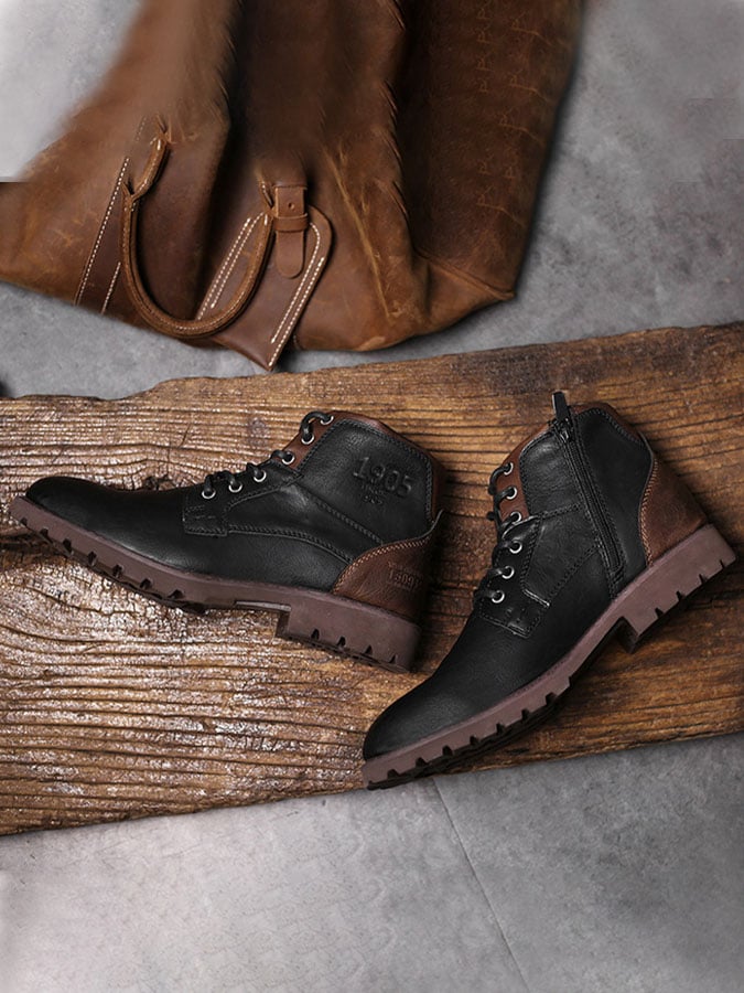 Botas casual cierre Lace-Up Martin