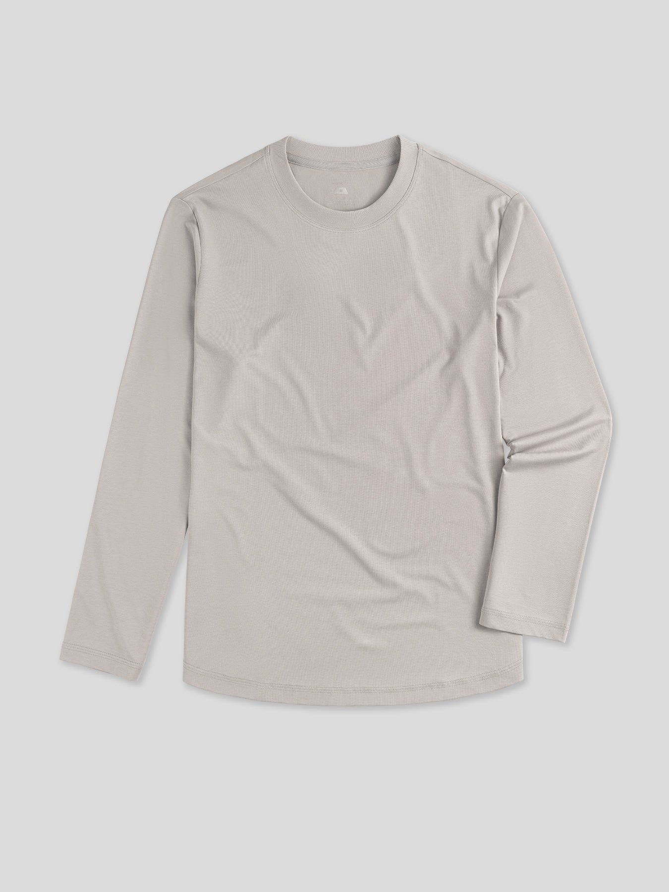 StaySmooth clásico Fit de manga larga Curve Hem Tee: 2024 New Colors
