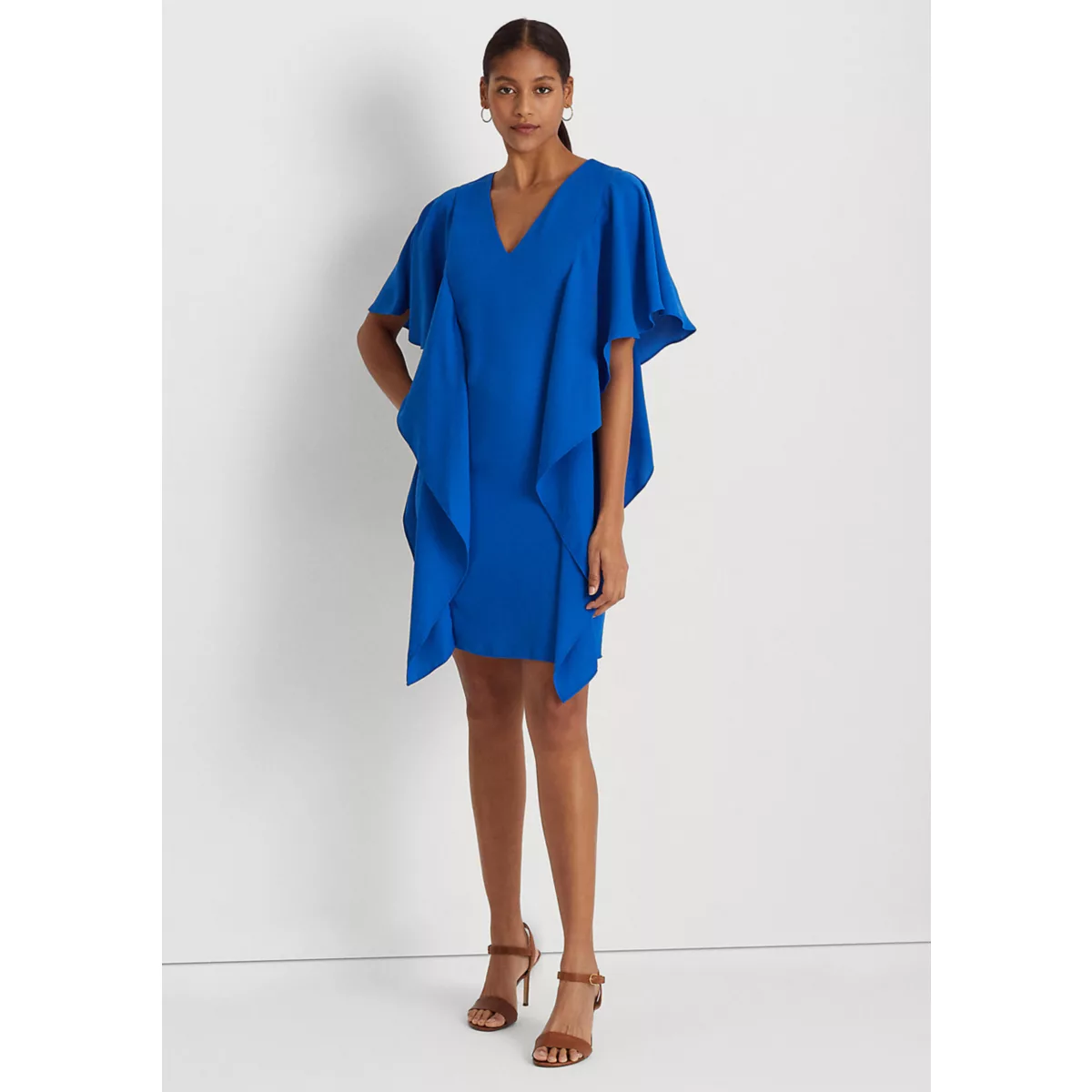Georgette Caftan Cocktail Dress - 1
