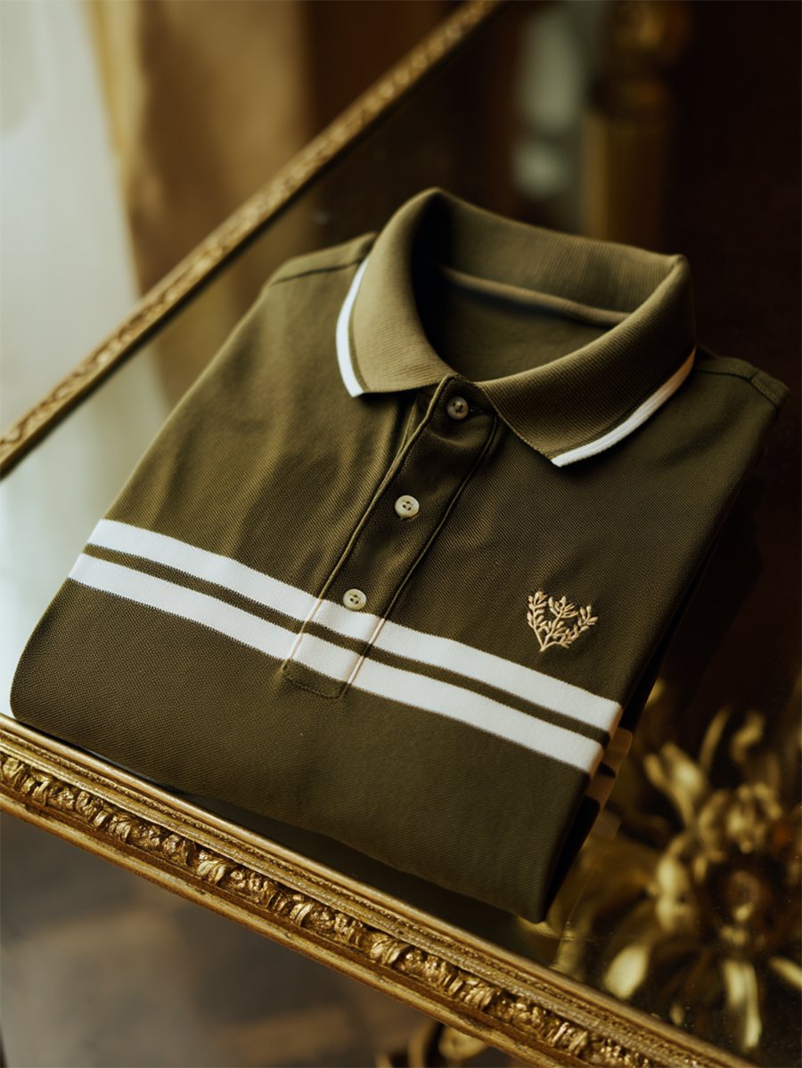 Camisa polo ejecutivo casual Button de manga corta para hombre