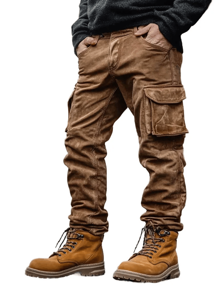 Vintage para exterior Multi-bolsillo Overalls para hombre