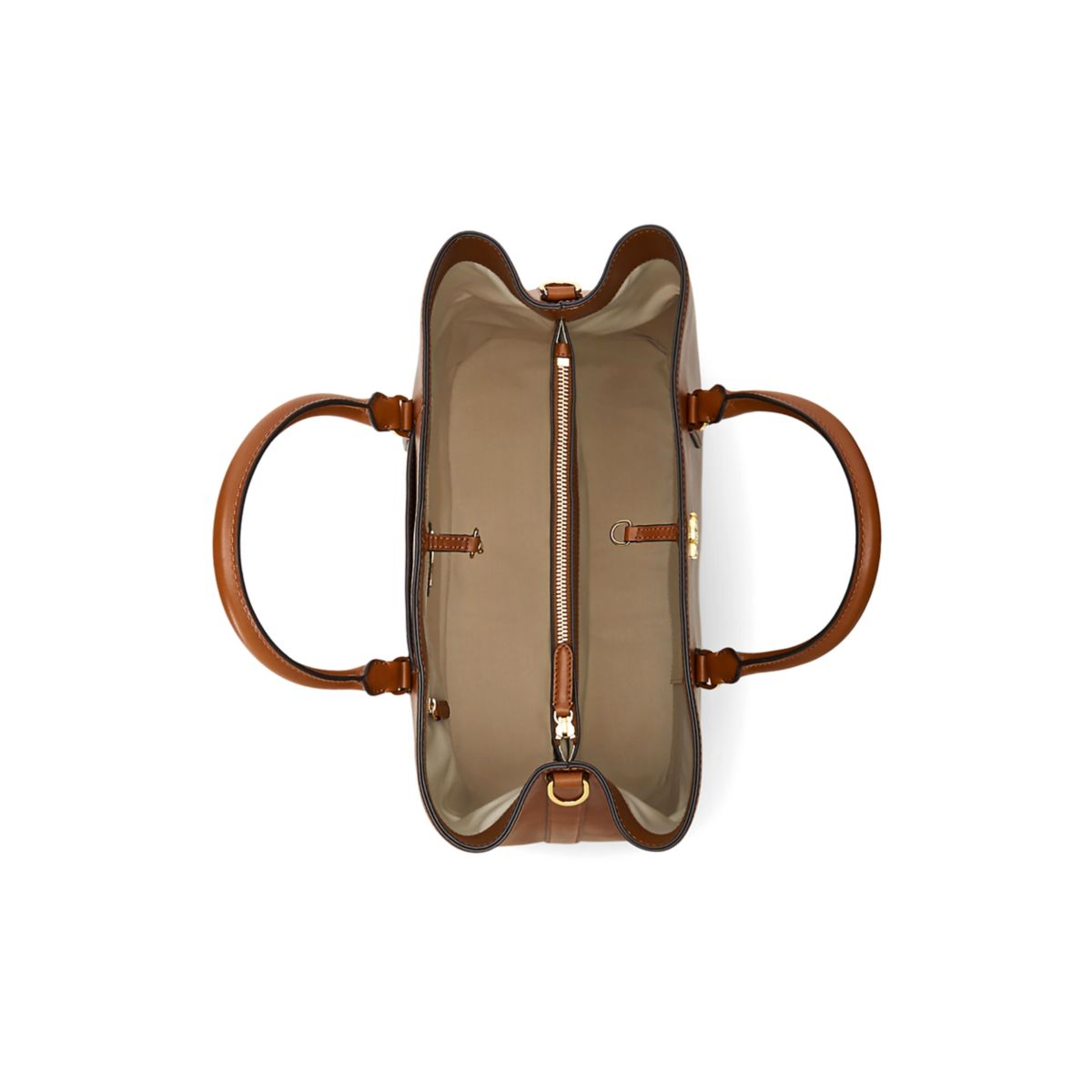 Leather Large Marcy Satchel - 5