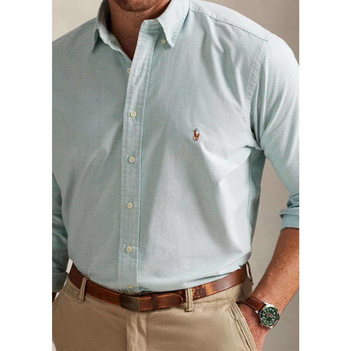 Big & Tall The Iconic Oxford Shirt - 3