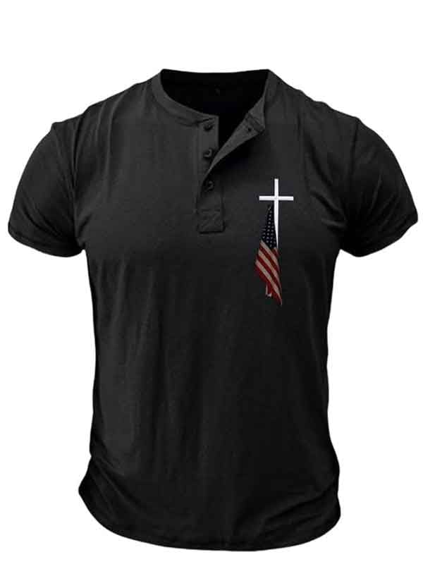 Camisa polo ejecutivo casual a rayas Button de manga corta para hombre
