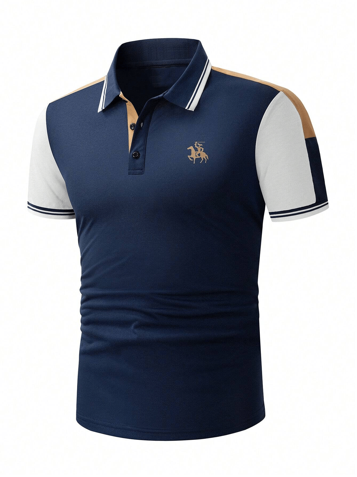 Camisa casual ejecutivo de moda polos para hombre