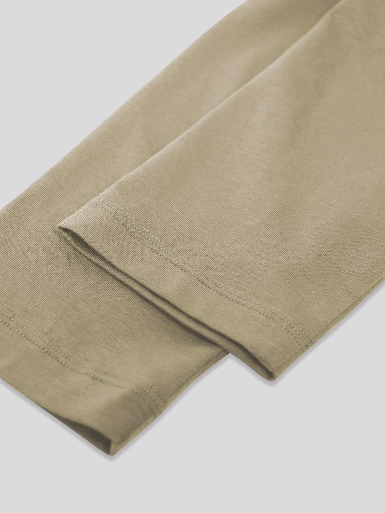 StaySmooth de manga larga Curve Hem Tee: de corte entallado