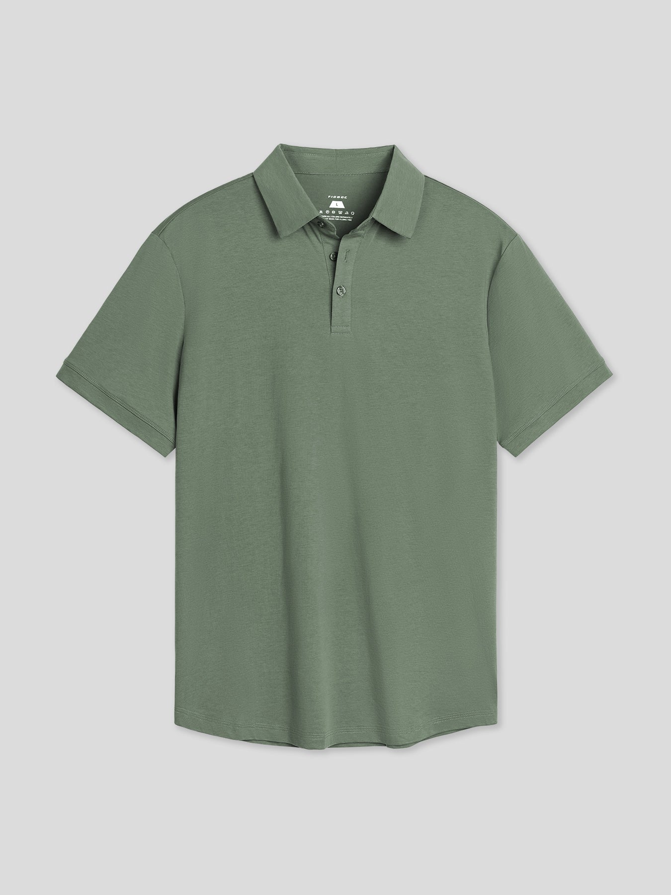 StayCool 2.0 de corte entallado Curve-Hem Polo: 2024 New Style