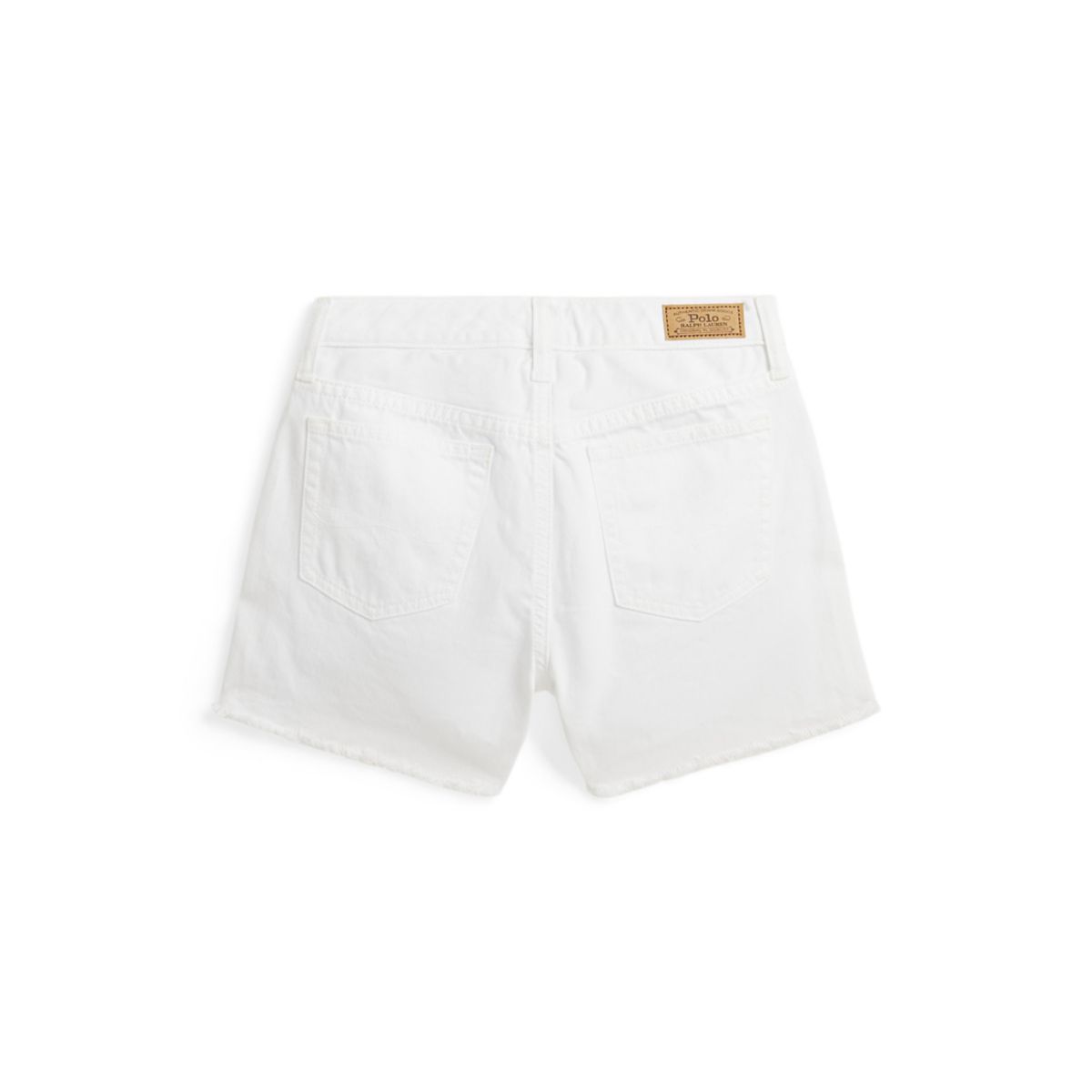 Girls 7-16 Frayed Hem Cotton Denim Shorts - 2