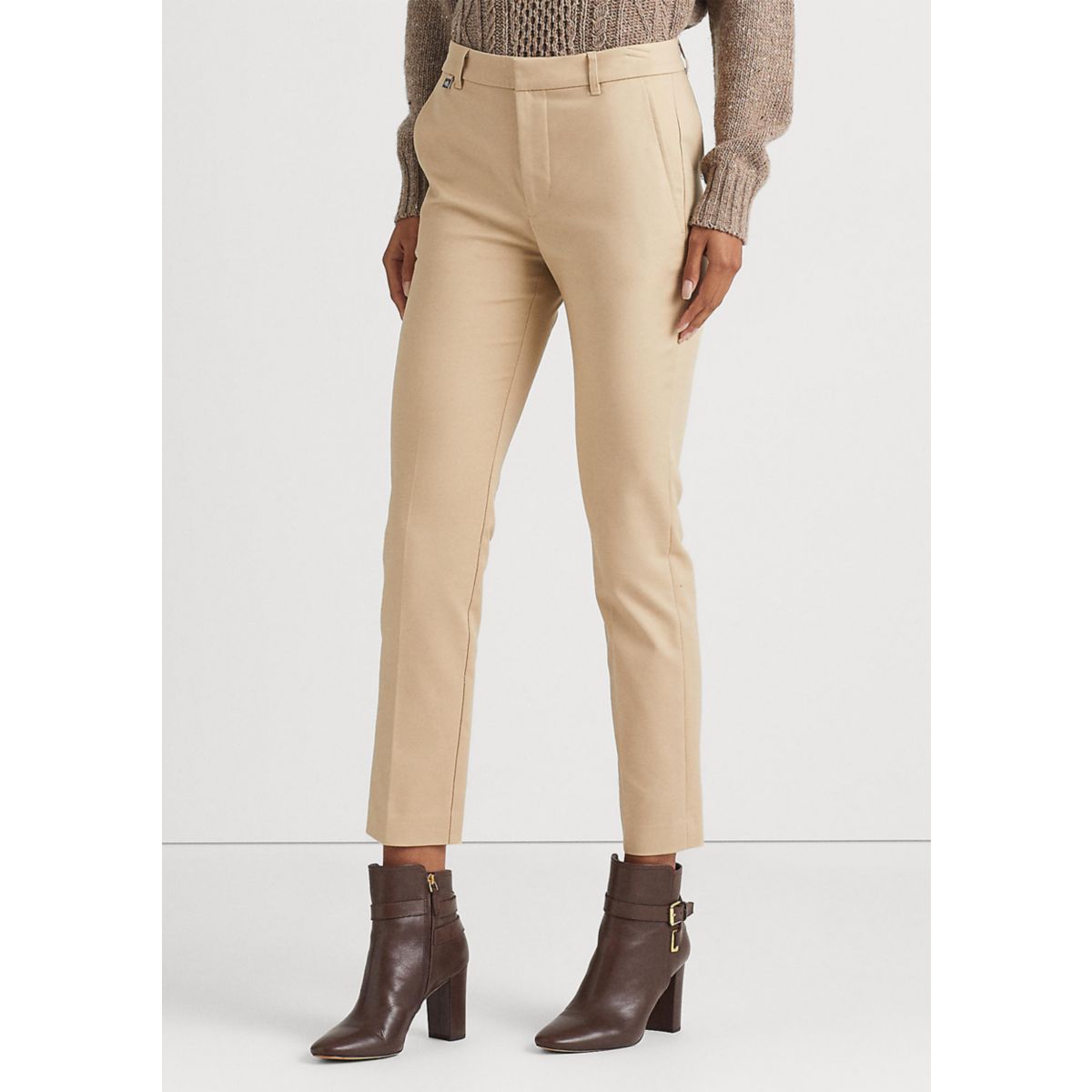 Stretch Cotton-Blend Pant - 6