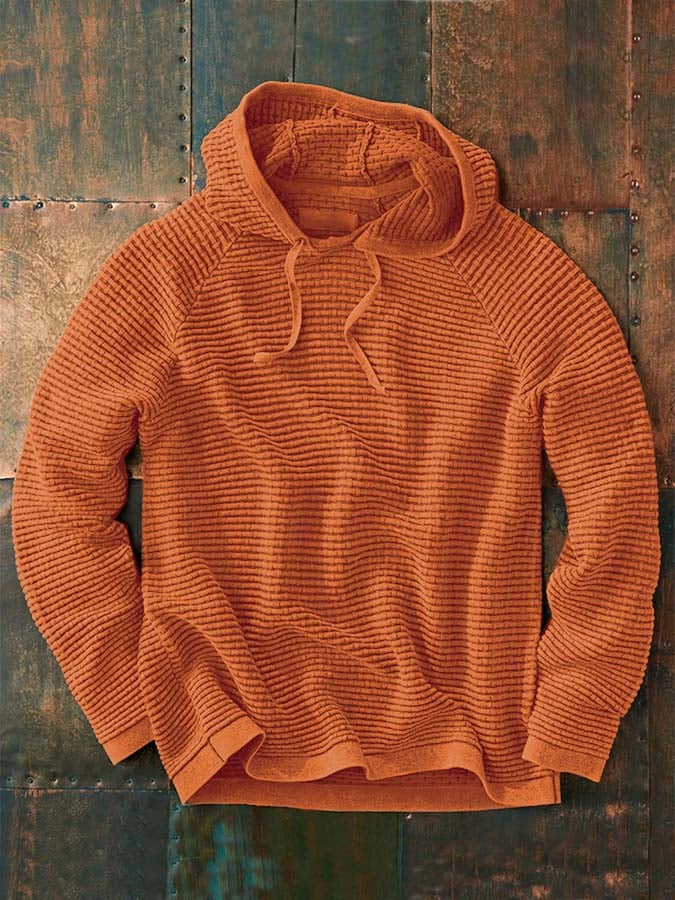 Sudadera Hooded Waffle para hombre