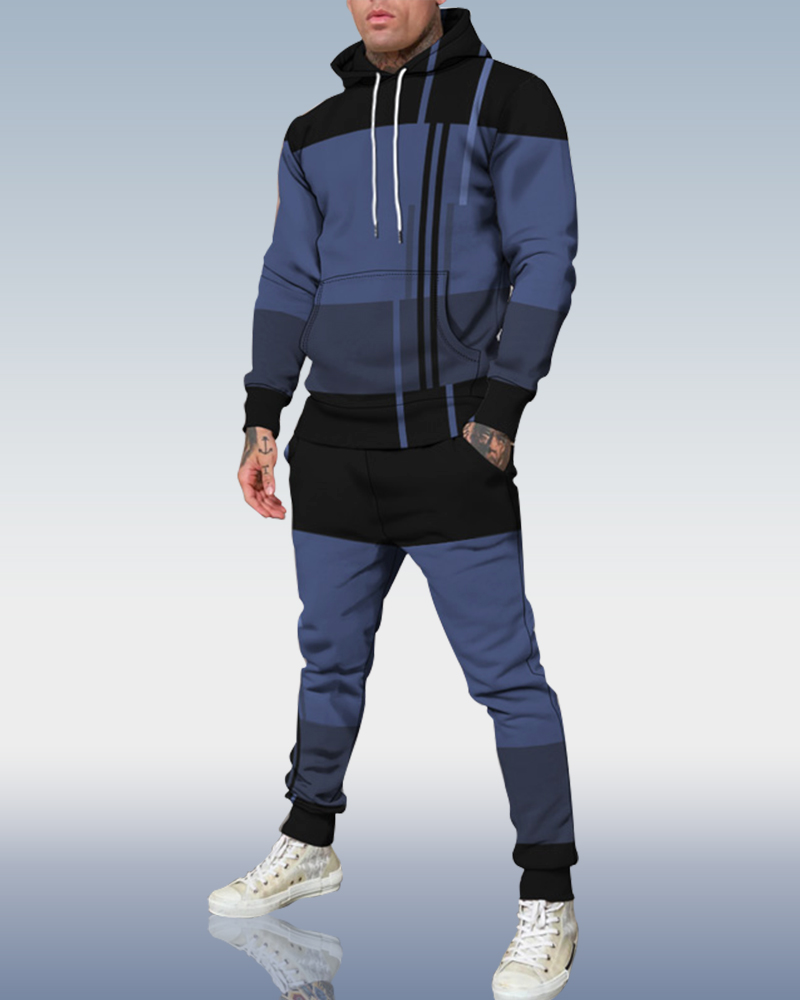 Sudadera con capucha Personalized estampado Set 033 para hombre