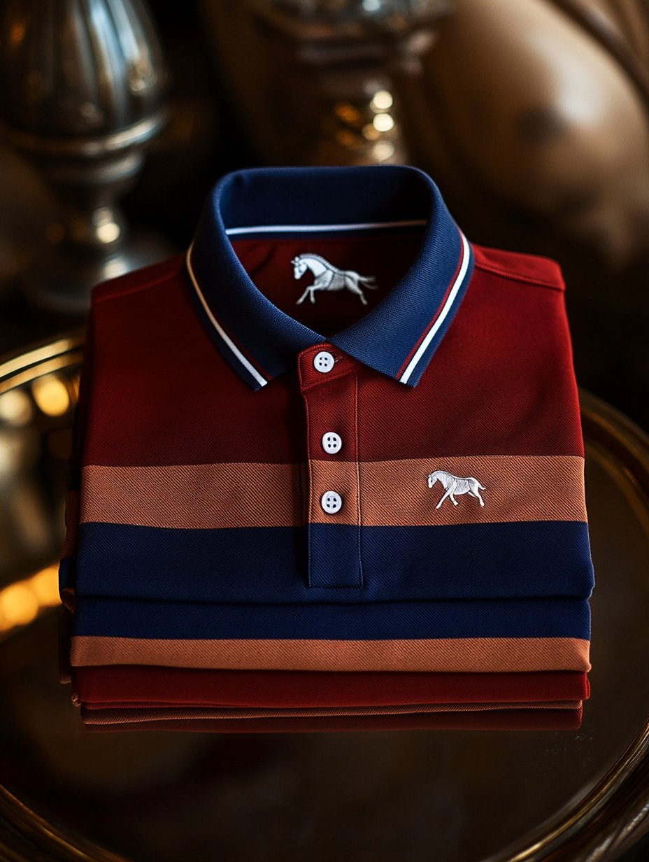 Camisa polo ejecutivo Button de manga corta para hombre