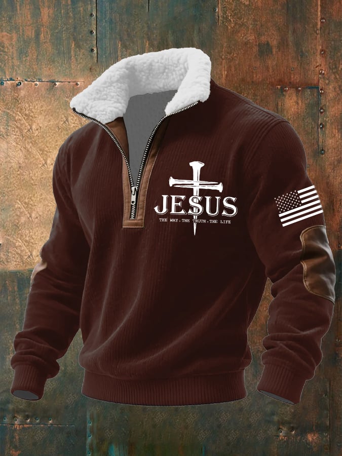 Sudadera Faith texturizado para hombre