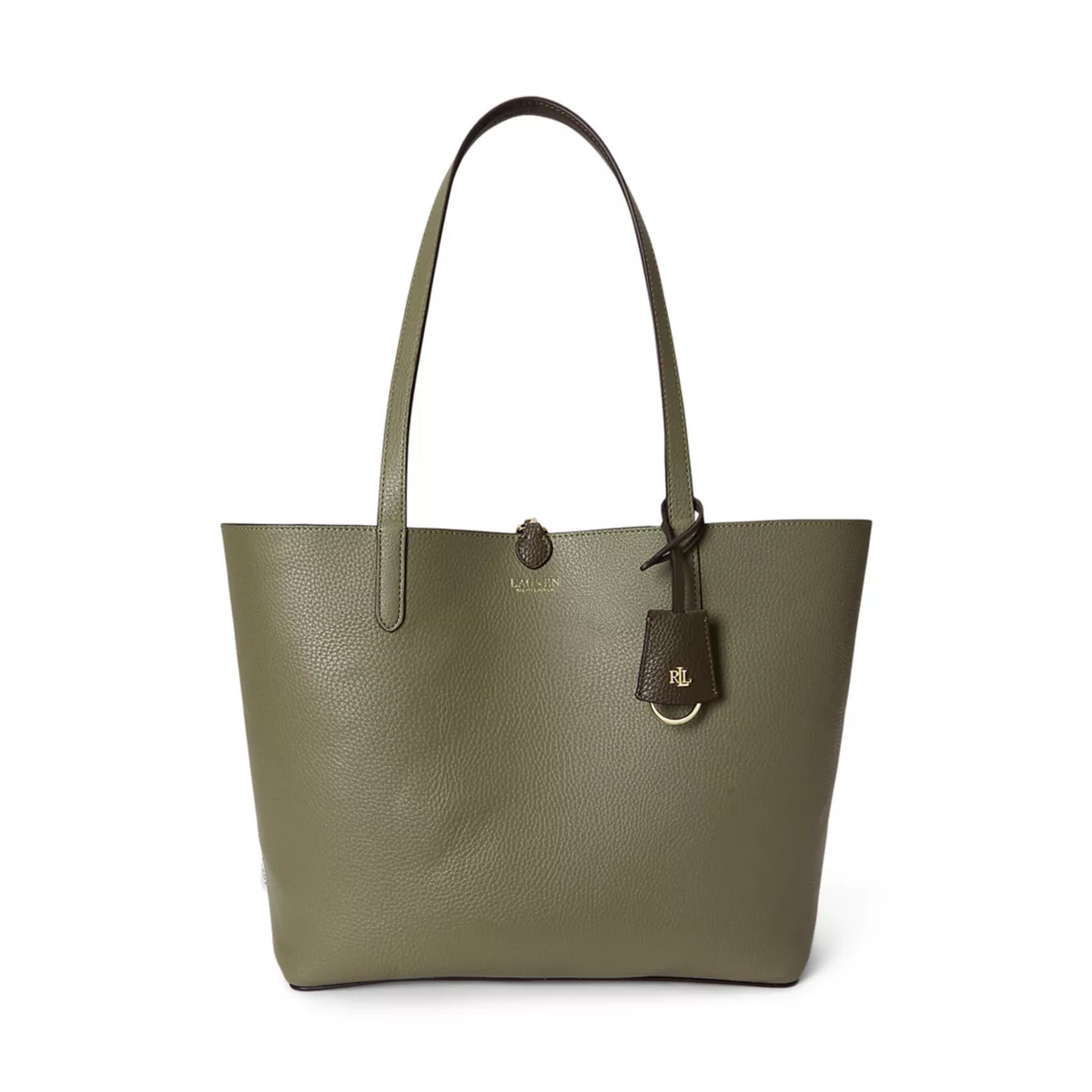 Faux-Leather Large Reversible Tote Bag - 4
