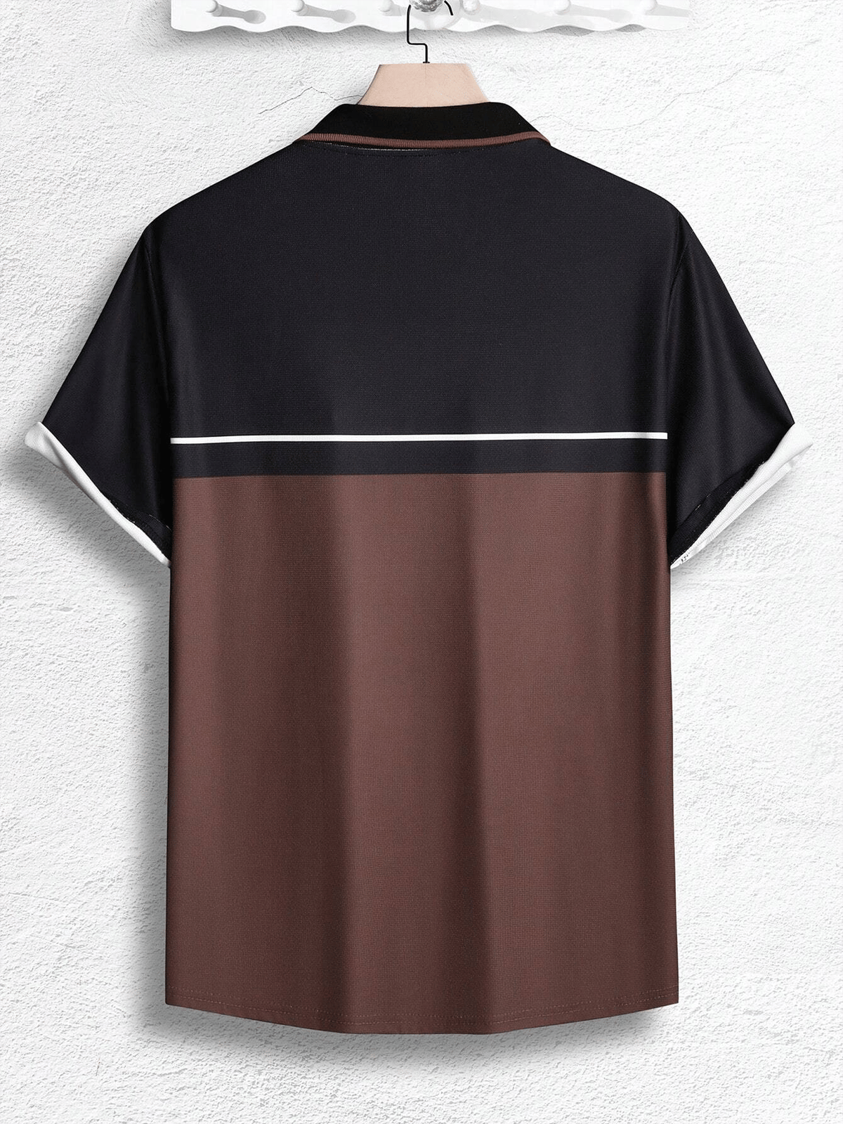 Camisa casual ejecutivo de moda polos para hombre