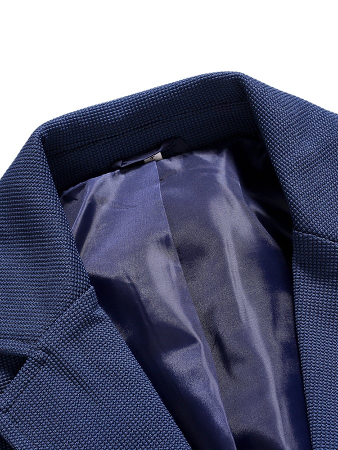 Saco casual de moda Two Button Waffle para hombre