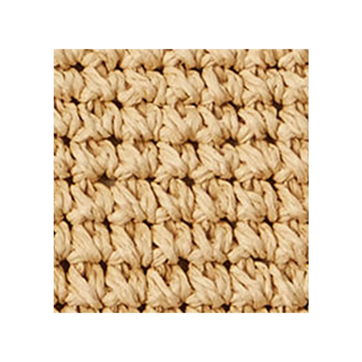 Crocheted Straw Large Lainey Tote Bag - 7
