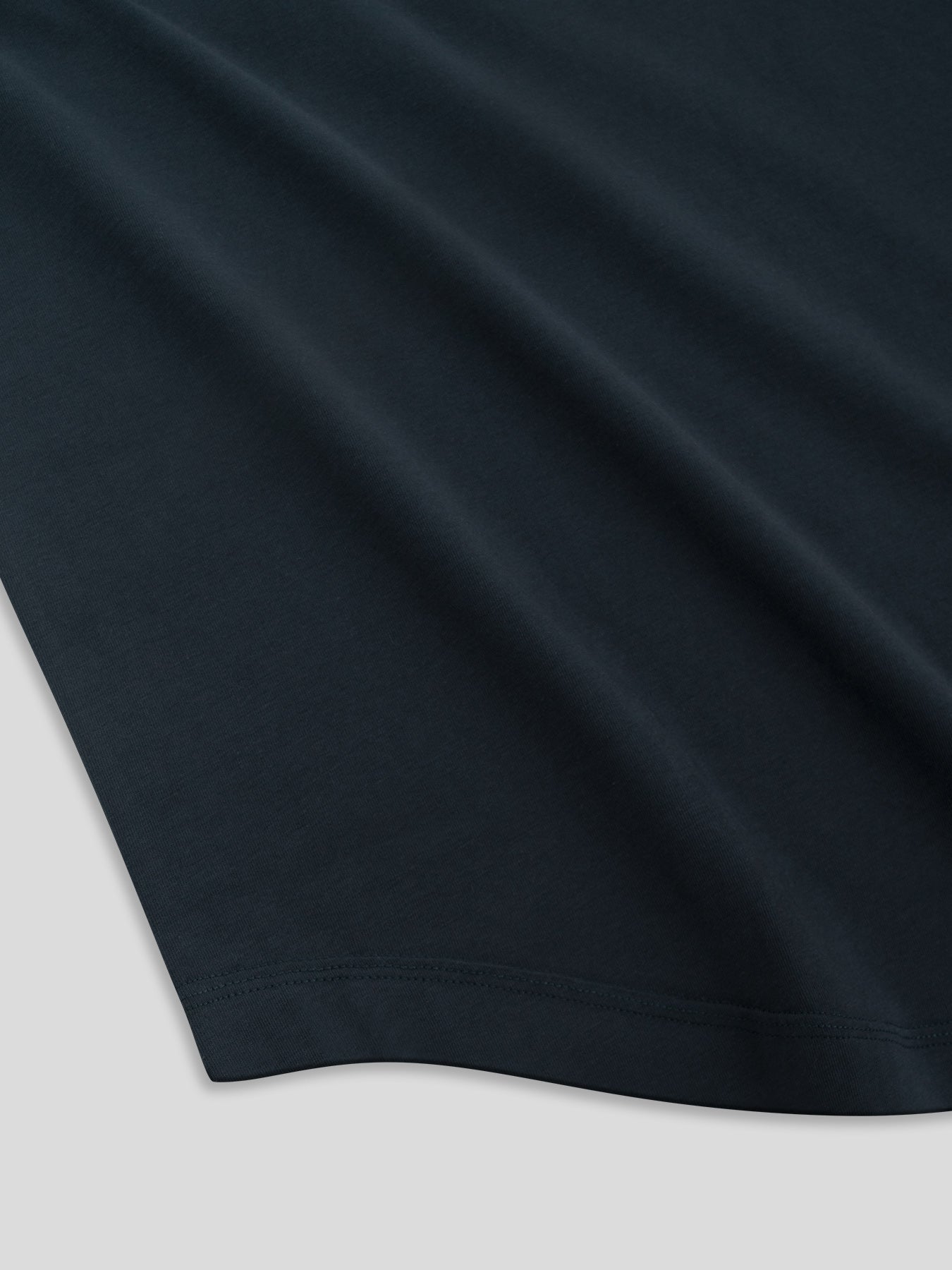 StaySmooth de manga larga Henley Drop-Cut Tee