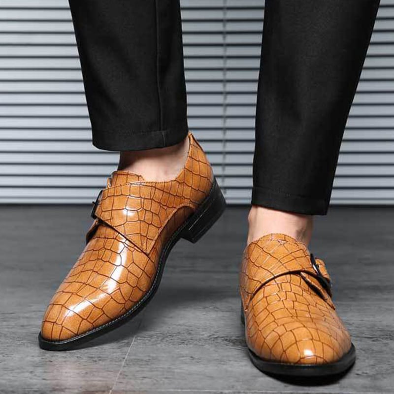 Zapatos ejecutivo formal Buckle para hombre