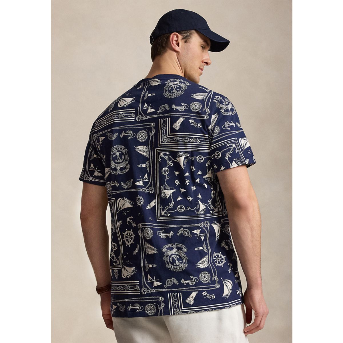 Big & Tall Bandana Jersey T-Shirt - 2