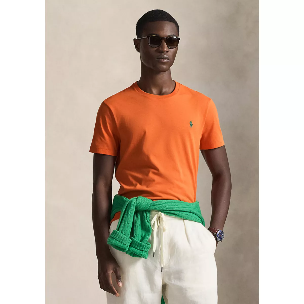 Classic Fit Jersey Crewneck T-Shirt - 7