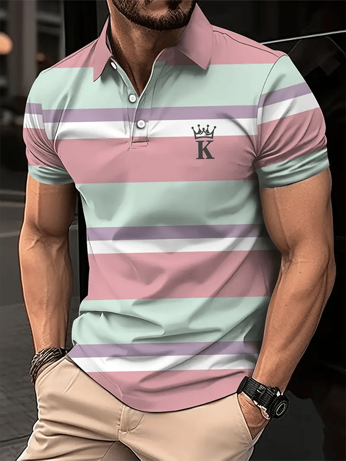 Camisa polo de modaable And Versatile ejecutivo casual para hombre