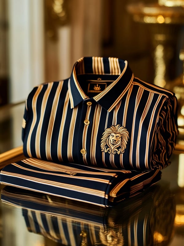 Camisa polo ejecutivo casual Button de manga corta para hombre