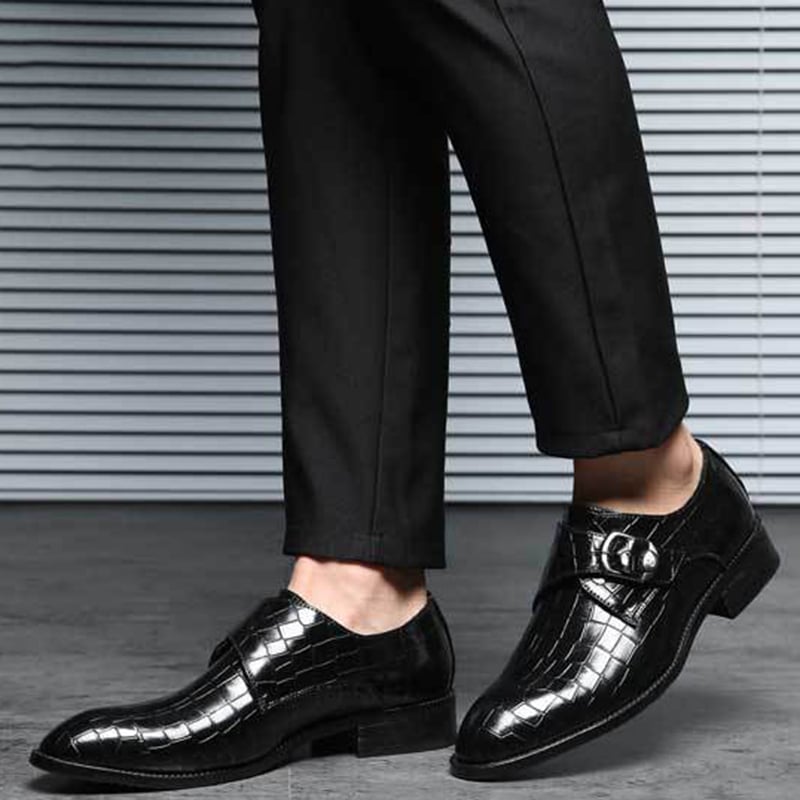 Zapatos ejecutivo formal Buckle para hombre