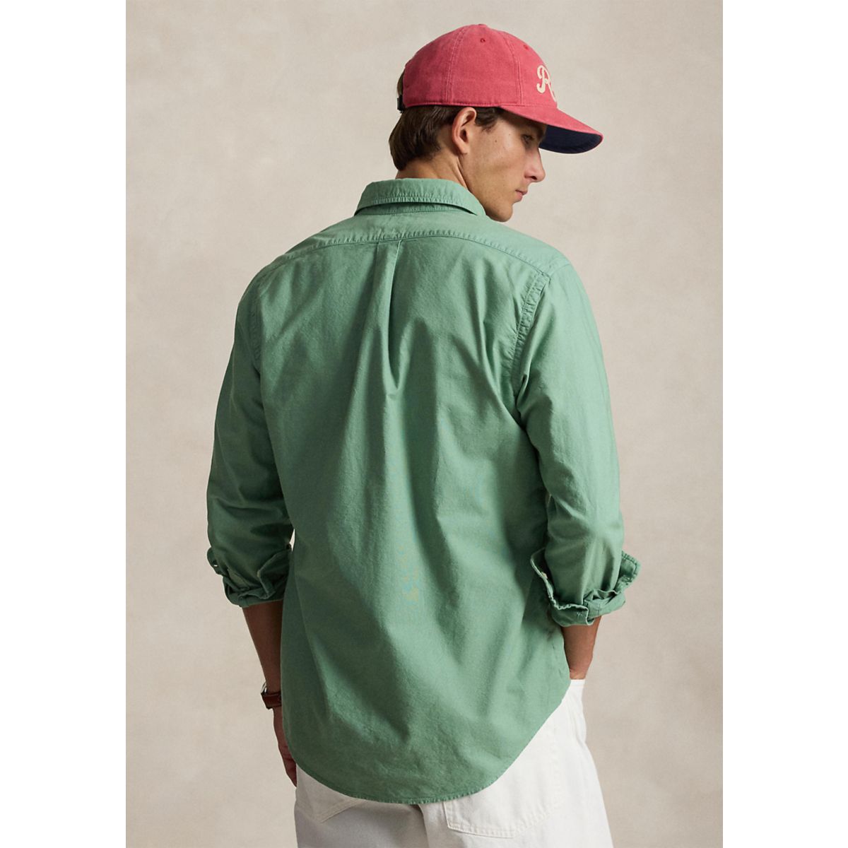 Garment-Dyed Oxford Shirt - 4