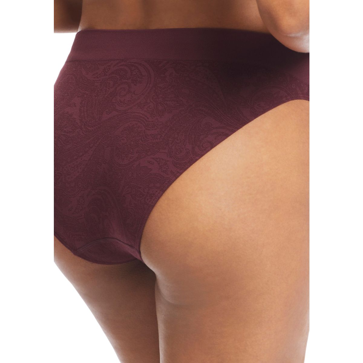 Lauren Seamless Paisley Jersey Bikini Brief - 2