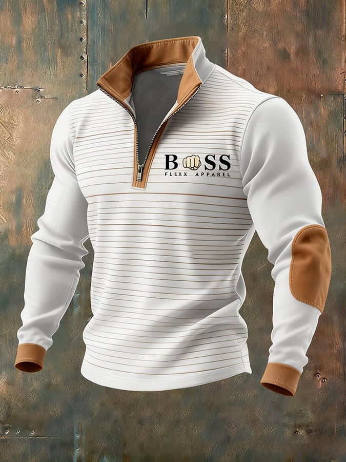 Casual ejecutivo con cierre undercamisa para hombre