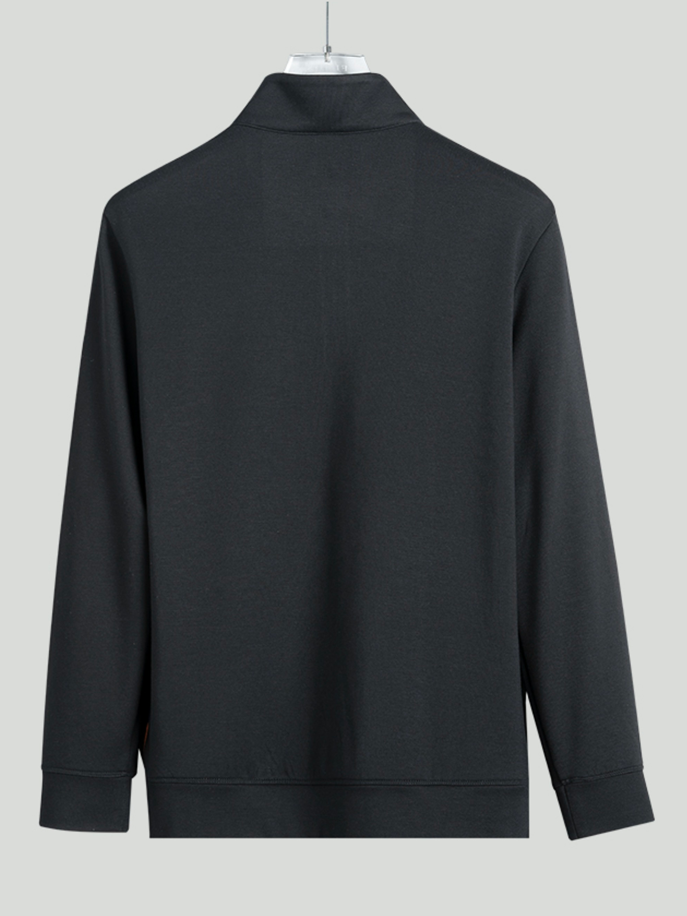 Sudadera SmoothBlend Half Zip Mock Neck