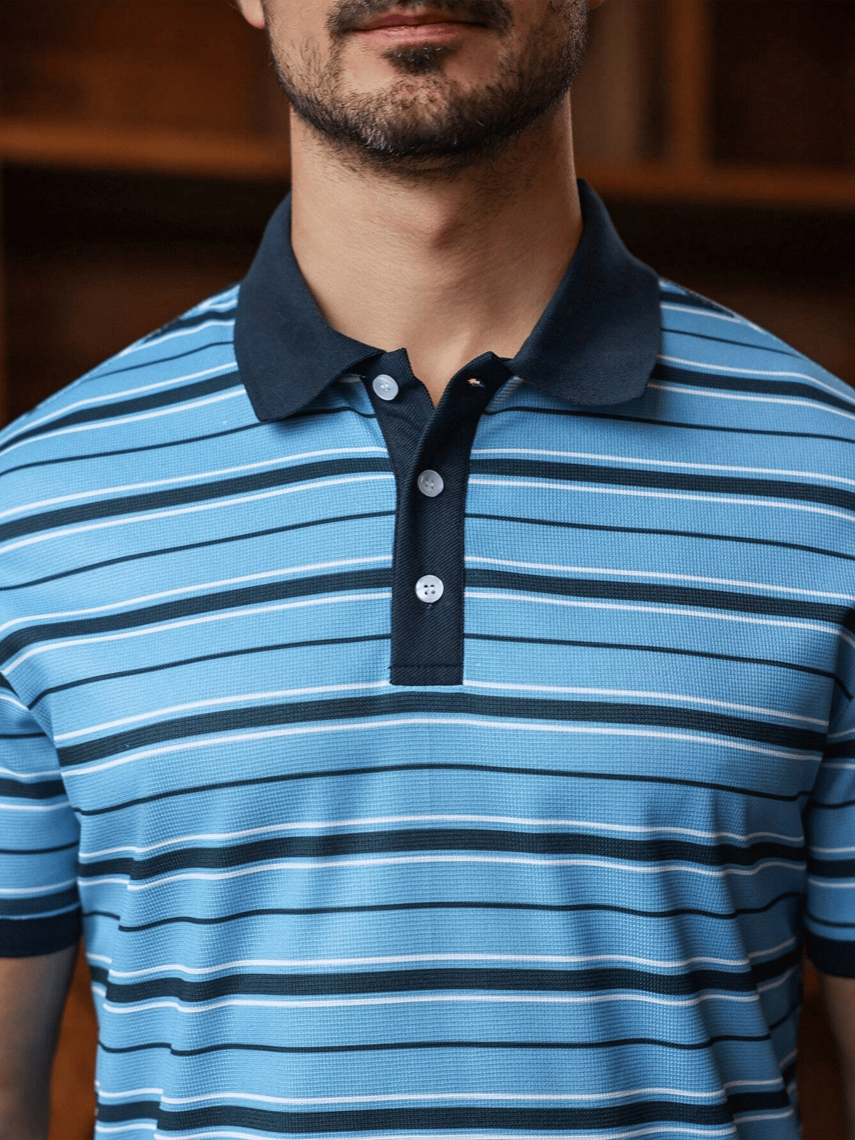 Camisa casual ejecutivo de moda polos para hombre