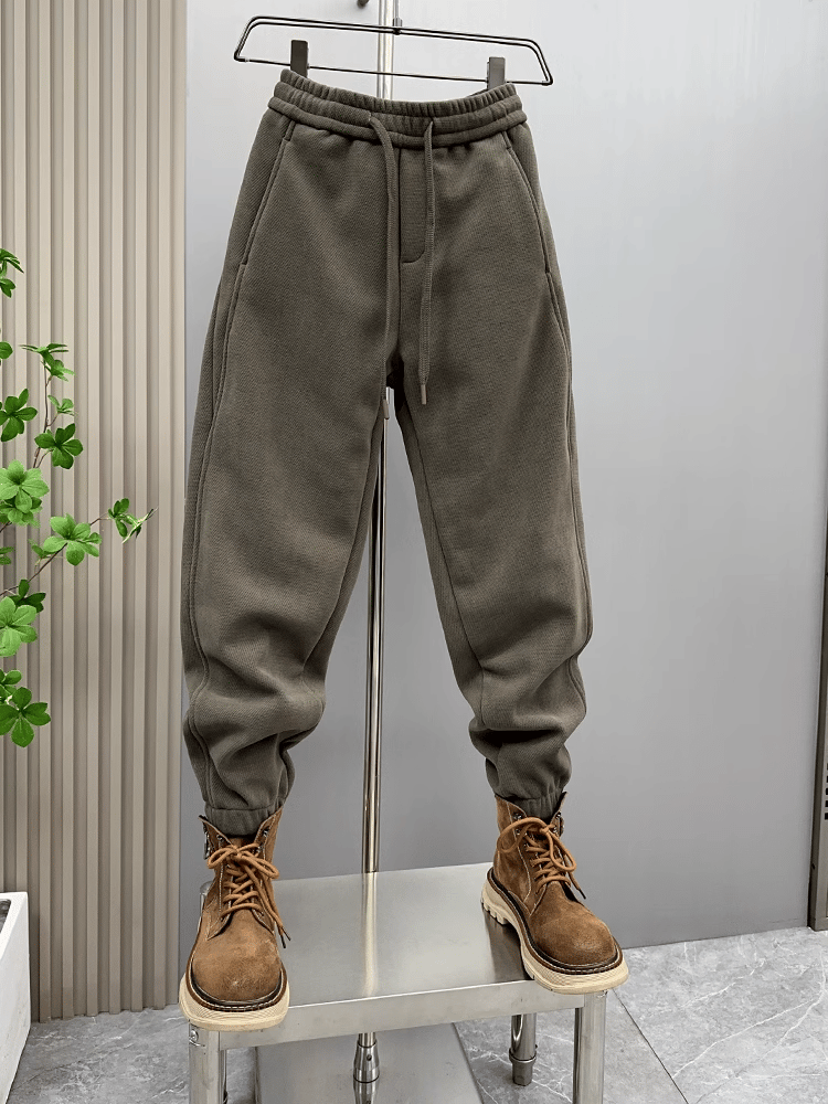 Pantalón polar casual para hombre