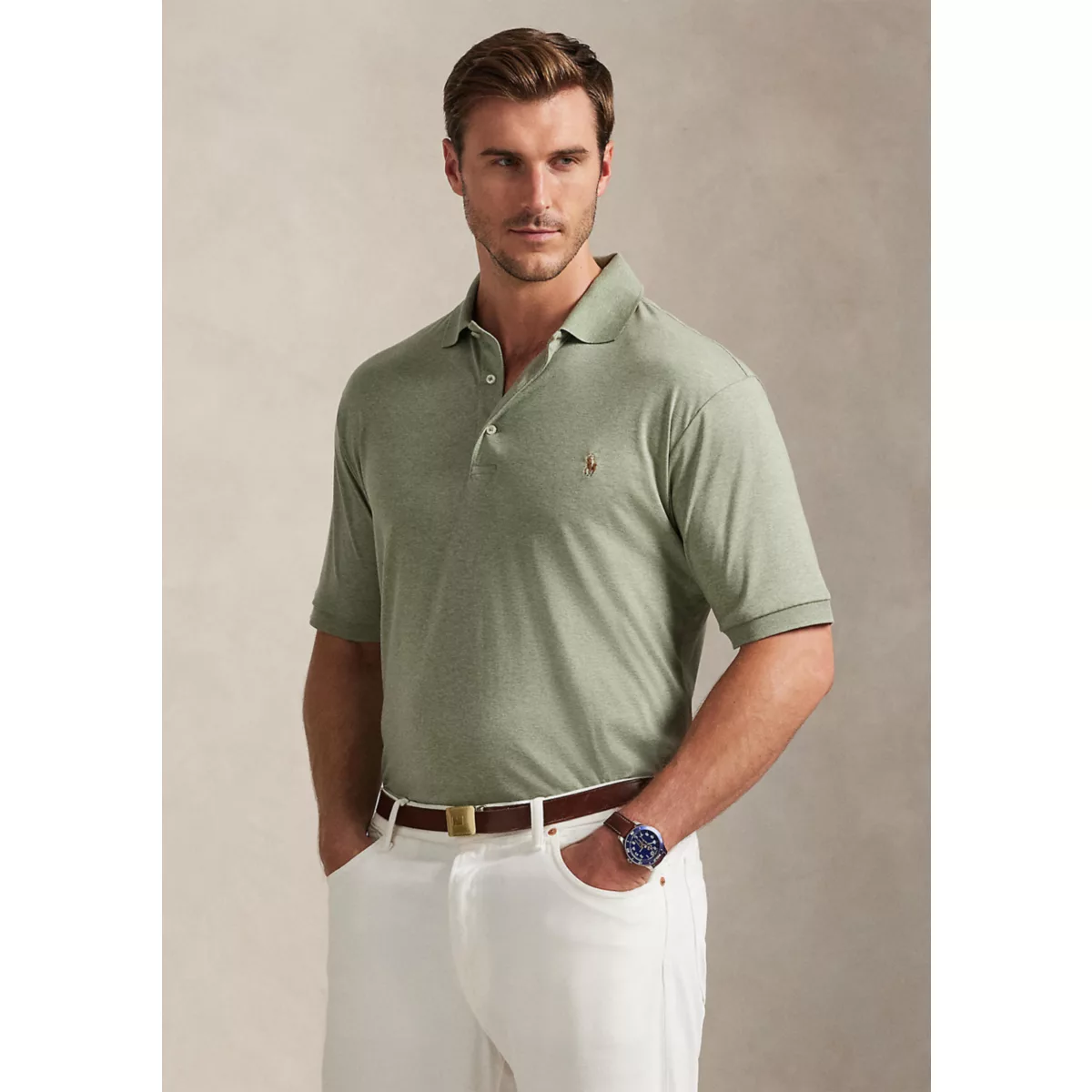 Big & Tall Soft Cotton Polo Shirt - 10