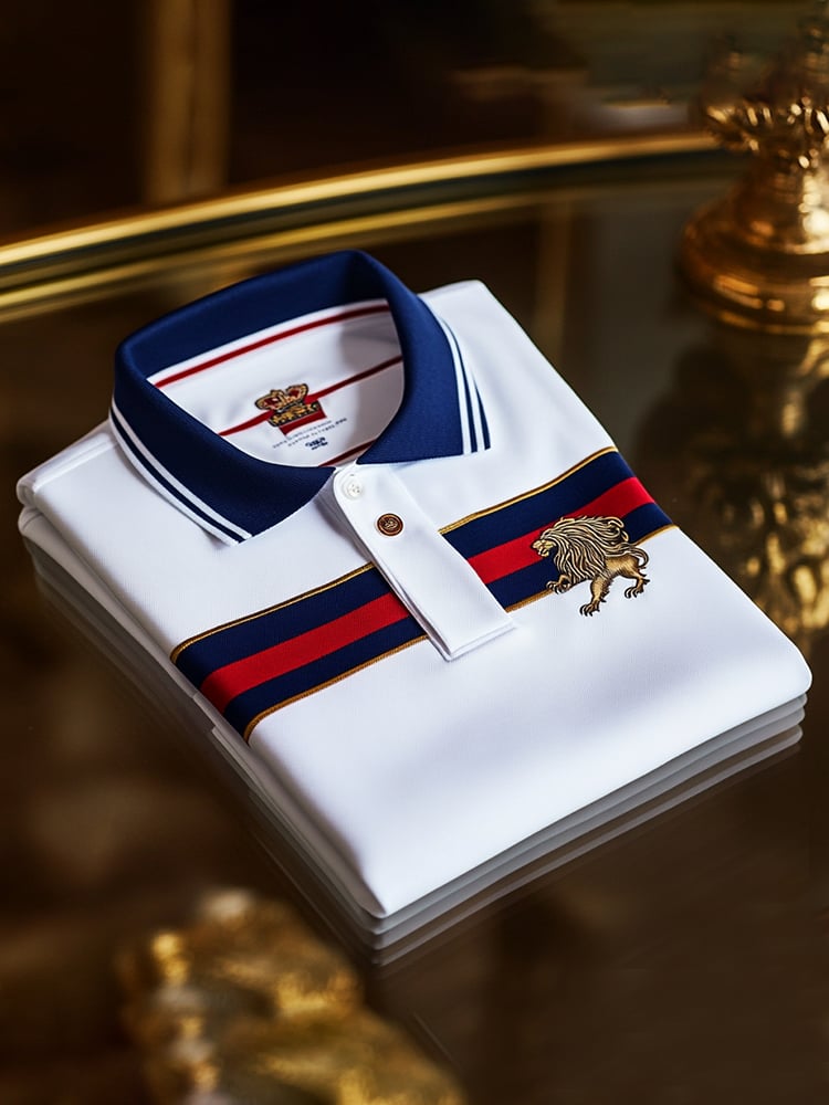 Camisa polo ejecutivo casual Button de manga corta para hombre