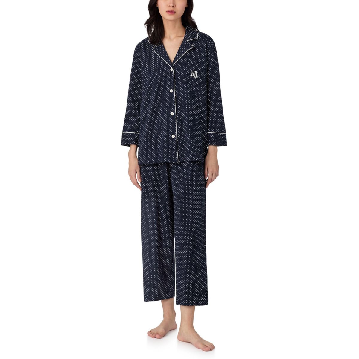 Knit Capri Pajama Set - 6