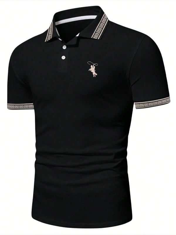 Camisa casual ejecutivo de moda polos para hombre