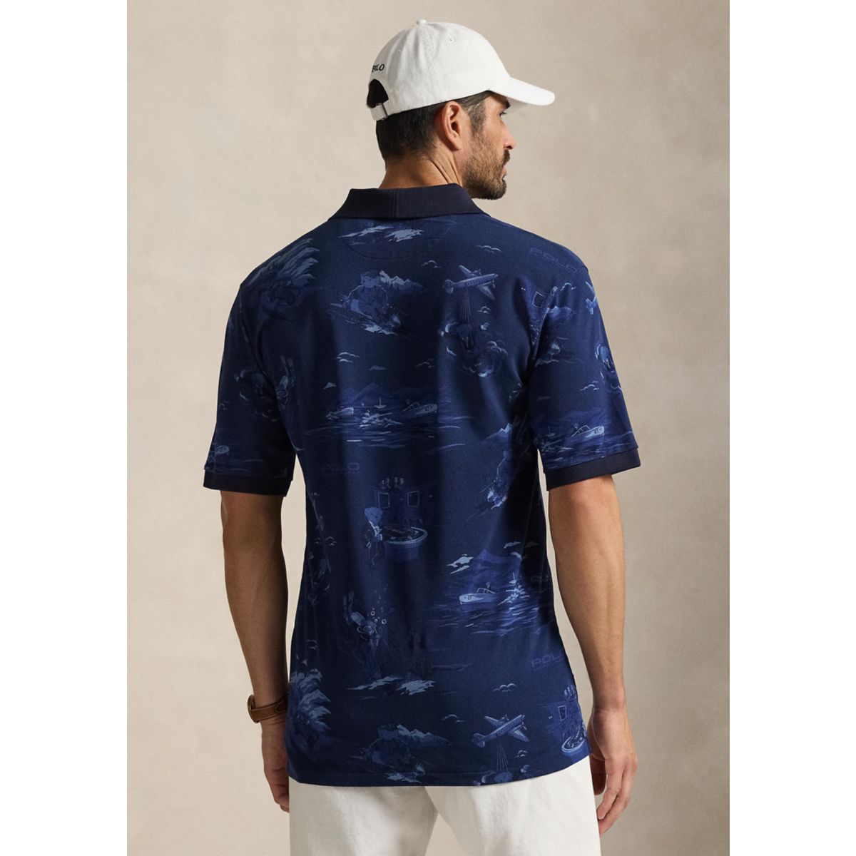 Big & Tall Polo Bear Mesh Polo Shirt - 2