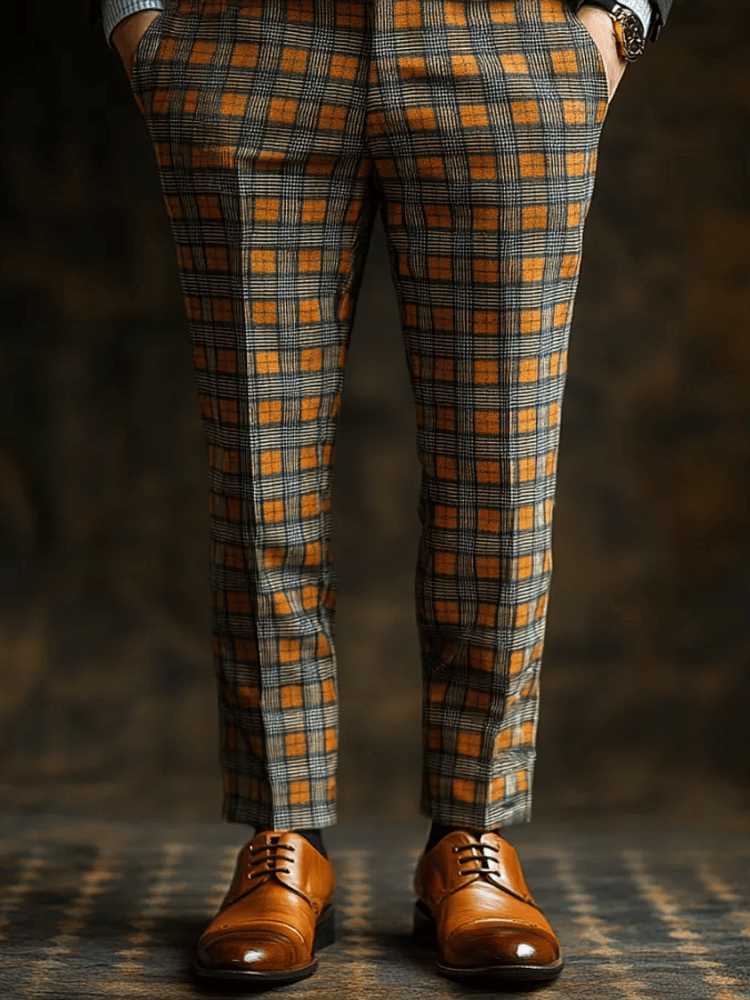 Casual de lujo Suit Trousers para hombre