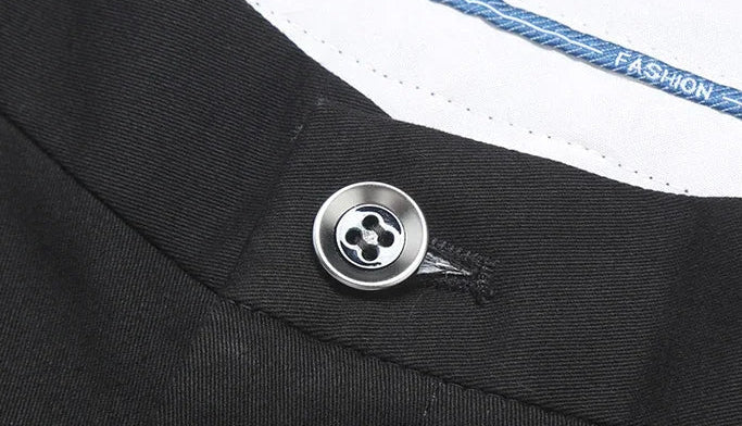 Pantalón de algodón clásico smart-casual