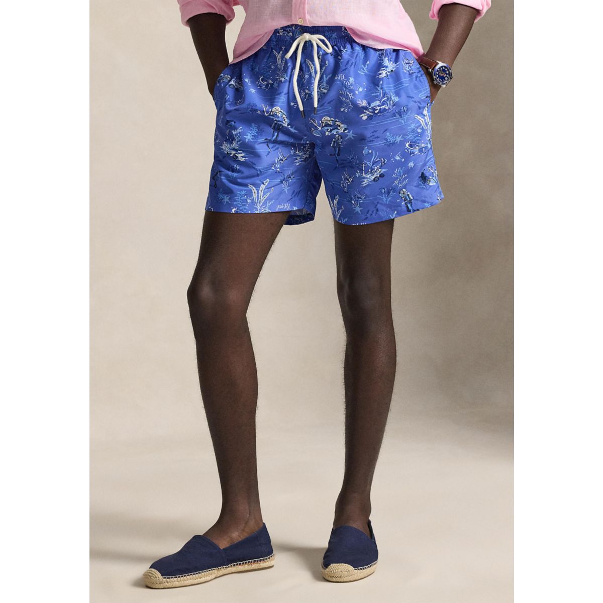5.75" Traveler Classic Swim Trunks - 1