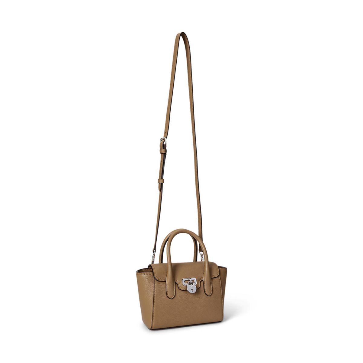 Pebbled Leather Small Tanner Satchel - 4