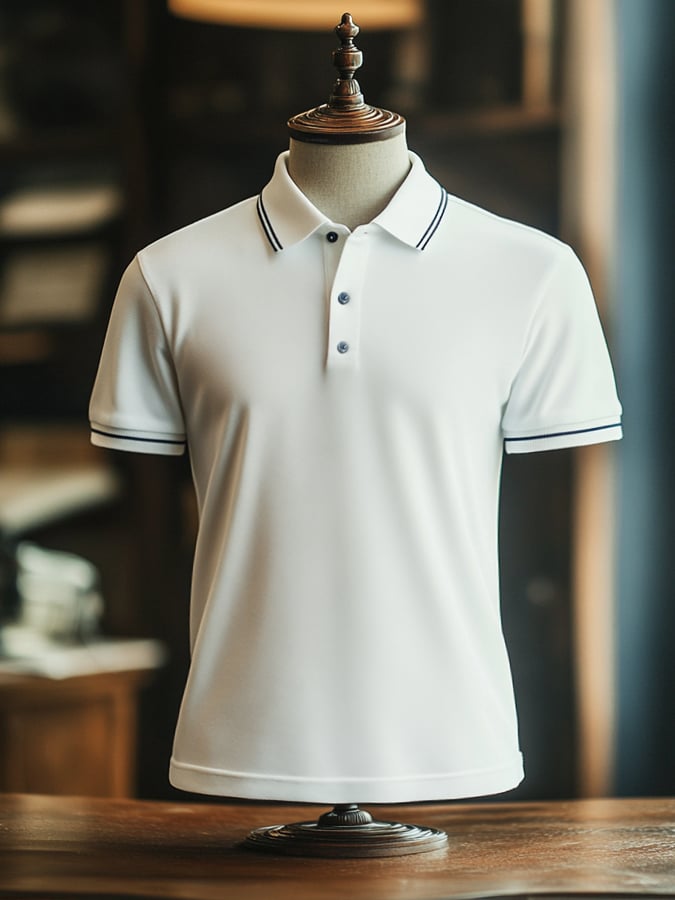 Camisa polo ligero, comfortable, high-end for men