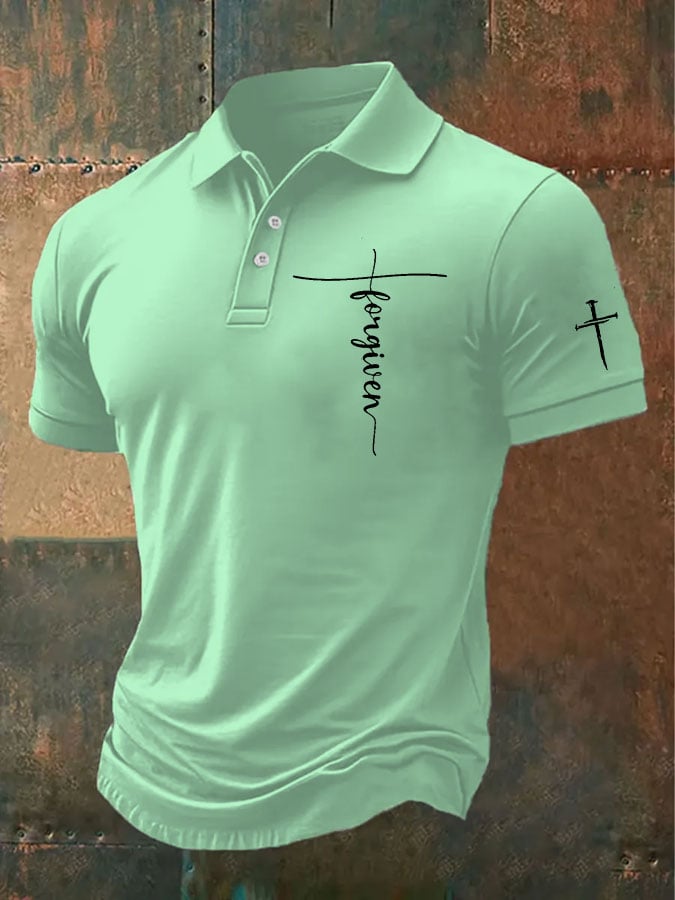 Camisa polo Faith estampado para hombre