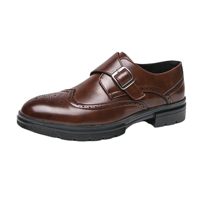 Zapatos ejecutivo casual cuero para hombre