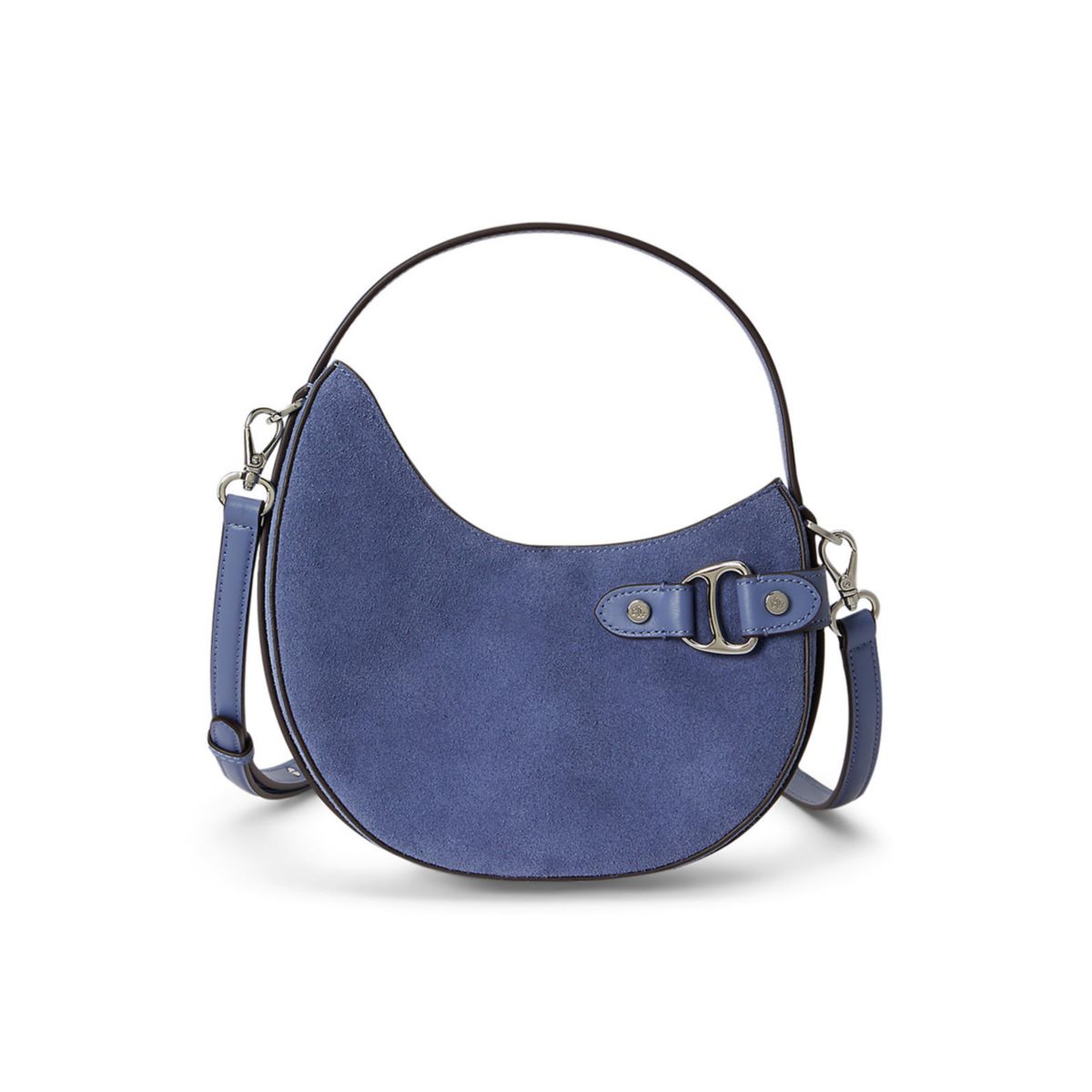 Suede Small Tasha Crossbody Bag - 2