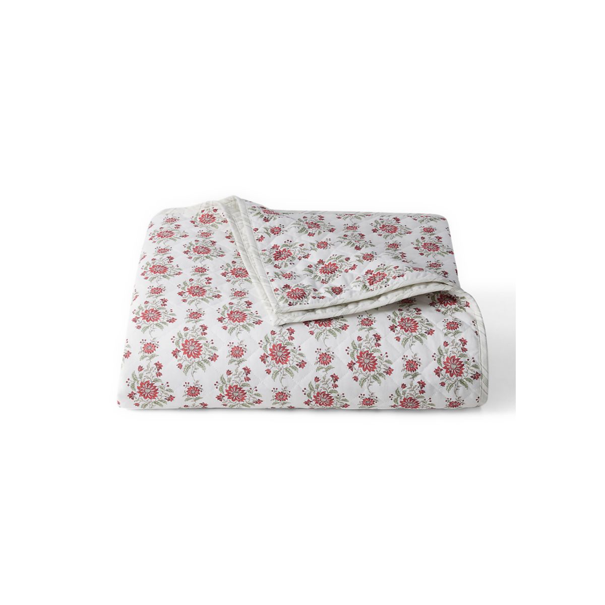 Maren Cotton Diamond-Stitch Quilt - 4